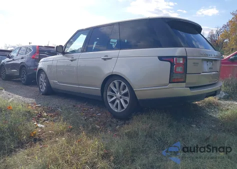 2014 Land Rover Range Rover 3.0L V6 Supercharged Hse z USA, uszkodzony, nr VIN SALGS2WF2EA178793